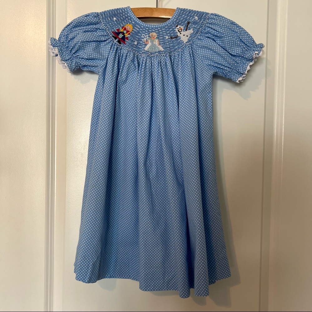 Frozen Smocked Dress